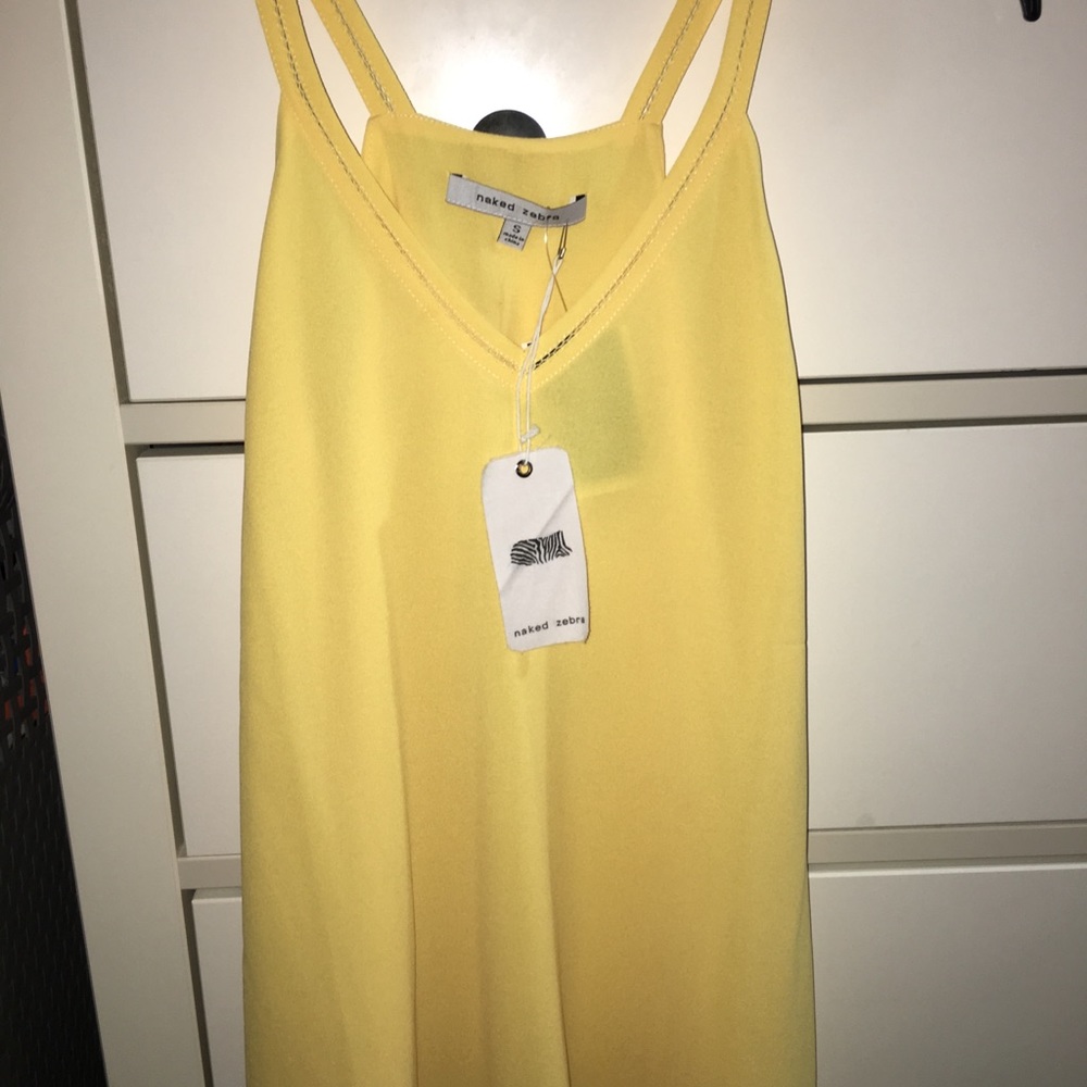 Yellow tank top